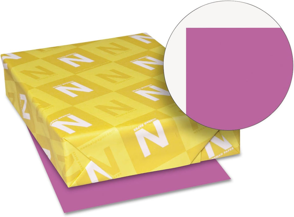 Astrobrights Cardstock, 65 lbs., 8.5" x 11", Planetary Purple™, 250 Sheets/Ream (22871)