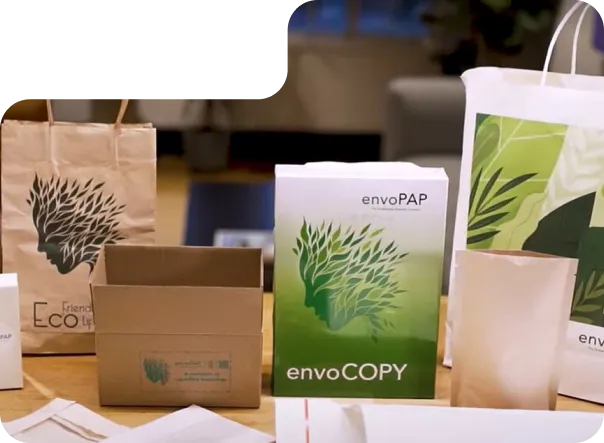 envoCopy TreeFree 100% Recycled Multipurpose Paper, 8.5" x 11", 20 lbs., White, 500 Sheets/Ream (5000 Sheets/Carton)