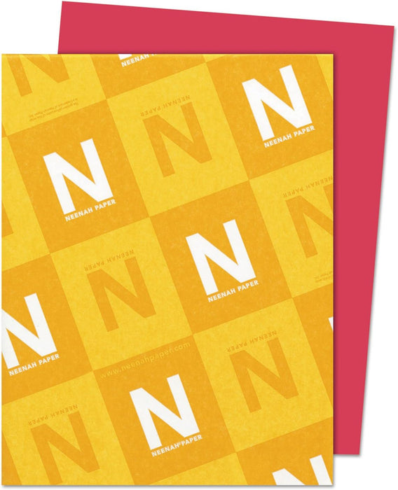 Astrobrights Cardstock, 65 lbs., 8.5" x 11", Re-Entry Red™, 250 Sheets/Ream (22751)