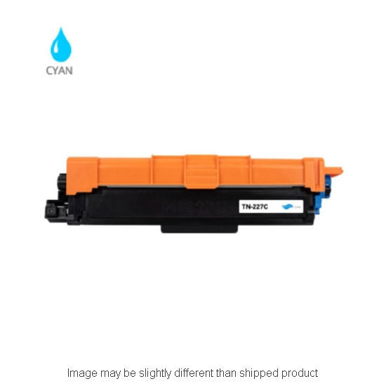 Brother Remanufactured TN227CR Cyan High Yield Toner Cartridge (TN227CR)
