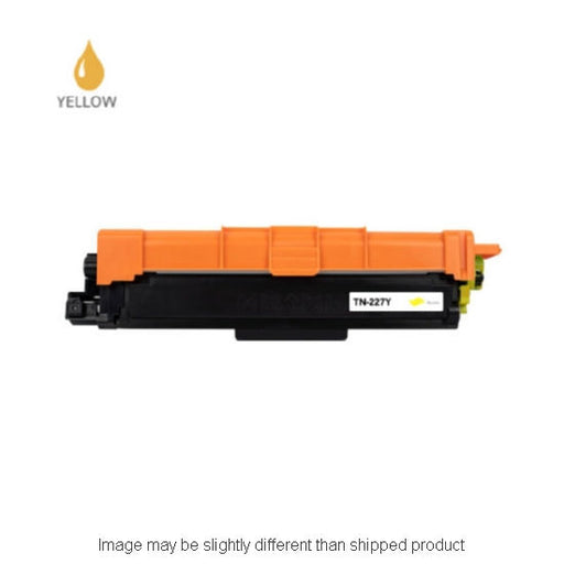 Brother Remanufactured TN227YR Yellow High Yield Toner Cartridge (TN227YR)