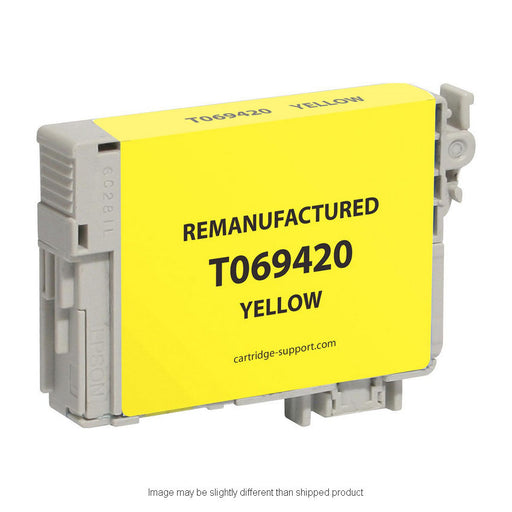 Epson Compatible 0694 Yellow Ink Cartridge, 350 Page Yield (T069420S)