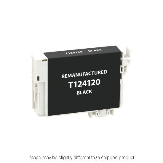 Epson Compatible 1241 Black Ink Cartridge, 200 Page Yield (T124120)