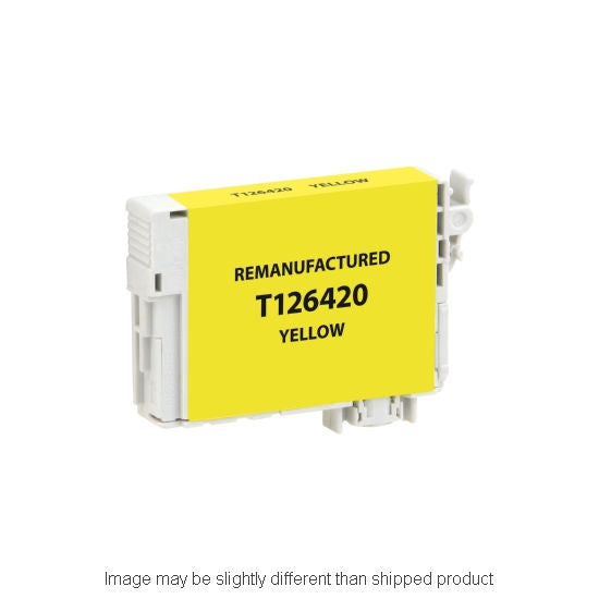 Epson Compatible 1264 Yellow Ink Cartridge, 480 Page Yield (T126420S)