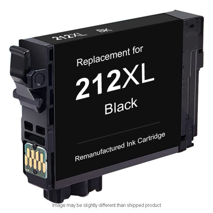 Epson Compatible 212XL Black Ink Cartridge, 500 Page Yield (T212XL120S)