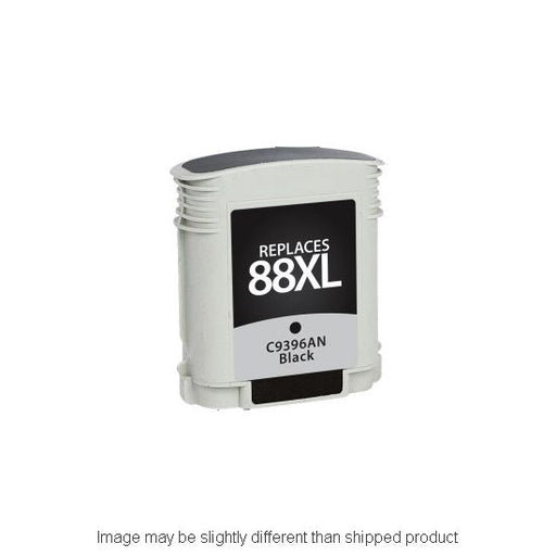 HP Remanufactured HP 88XL Black High Yield Ink Cartridge, 2,450 Page Yield (C9396AN)