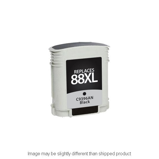 HP Remanufactured HP 88XL Black High Yield Ink Cartridge, 2,450 Page Yield (C9396AN)