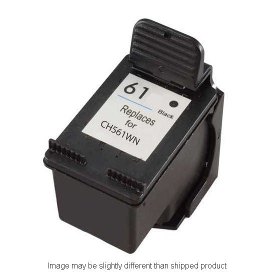 HP Remanufactured HP 61 Black Standard Yield Ink Cartridge, 190 Page Yield (CH561WN)