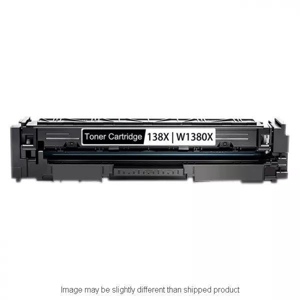 HP Remanufactured W1380X Black High Yield Toner Cartridge, 4,000 Page Yield (W1380X)