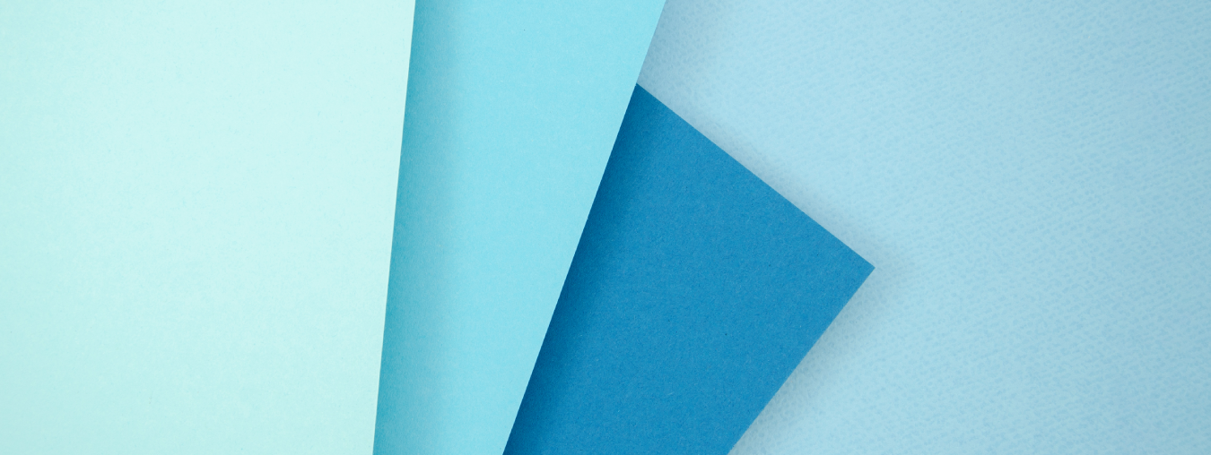 Turquoise Paper Color Collection