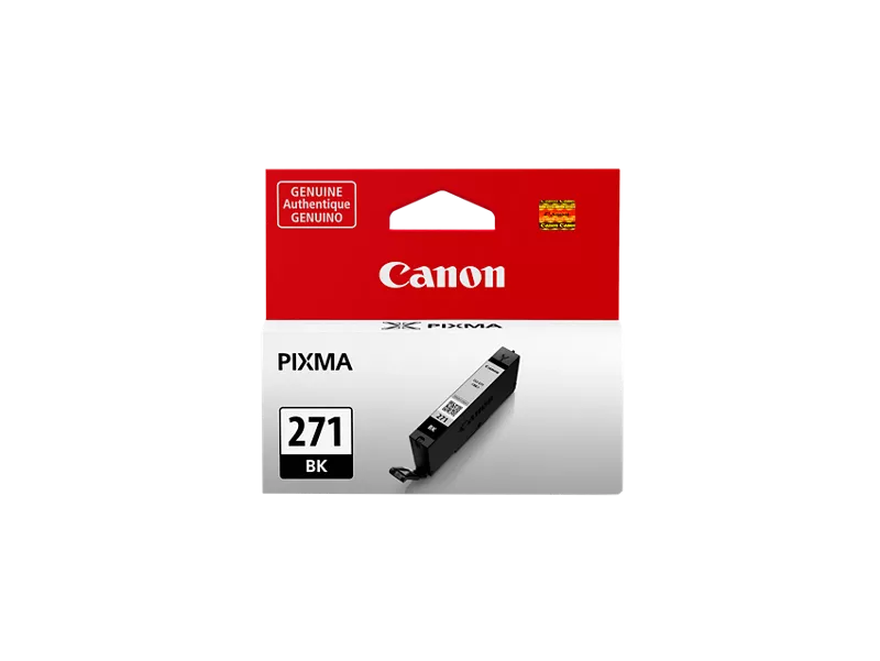 Canon Genuine CLI-271 Black Ink Tank (0390C001)