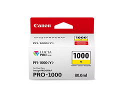 Canon Genuine PFI-1000 Yellow Ink Tank (0549C002)