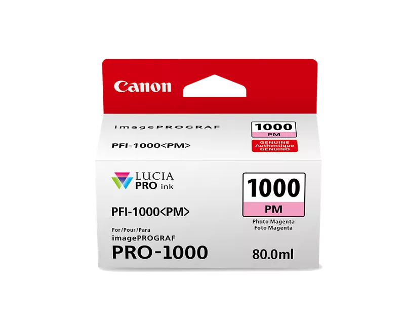 Canon Genuine PFI-1000 Photo Magenta Ink Tank (0551C002)