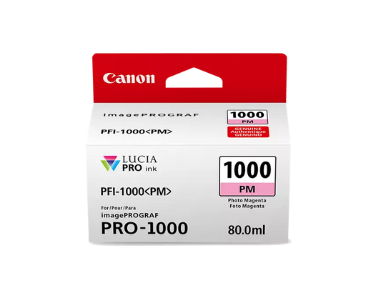 Canon Genuine PFI-1000 Photo Magenta Ink Tank (0551C002)