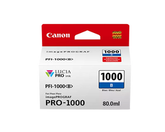 Canon Genuine PFI-1000 Blue Ink Tank (0555C002)
