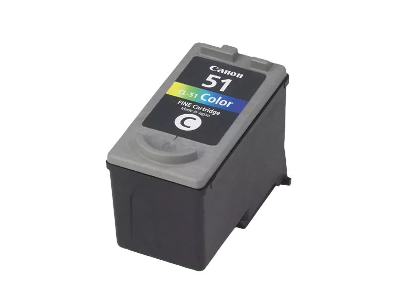Canon Genuine CL-51 High Capacity Color Ink Cartridge (0618B002)