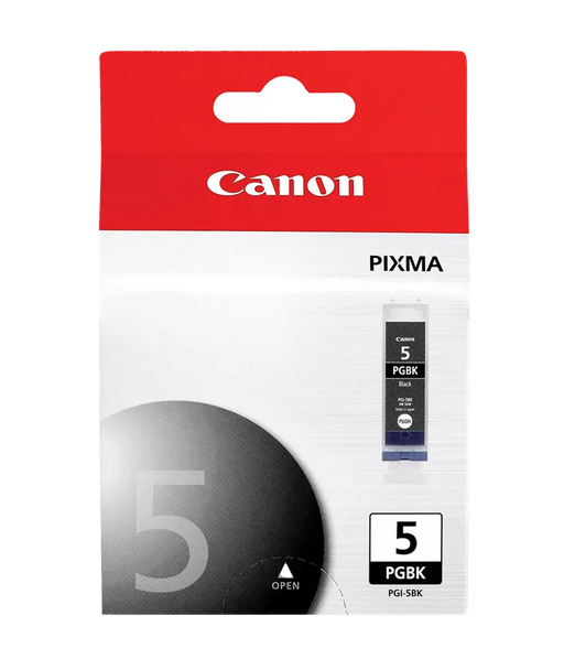 Canon Genuine PGI-5BK Black Ink Tank (0628B002)