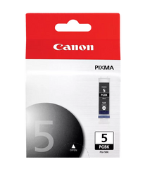 Canon Genuine PGI-5BK Black Ink Tank (0628B002)