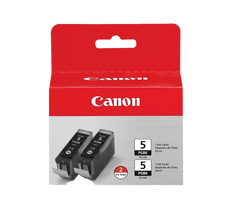 Canon Genuine PGI-5 Black Ink Twin Pack (0628B009)