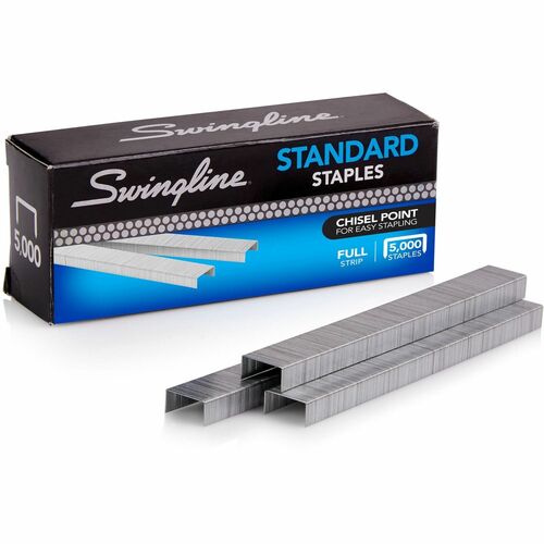 Swingline Standard Full-Strip Desk Stapler, 15-Sheet Capacity, Black (SWI35108)