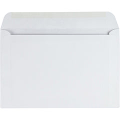 Quality Park 6" x 9" Booklet Envelopes, 24 lb, White, Gummed Seal, 500/Box (QUA37181)