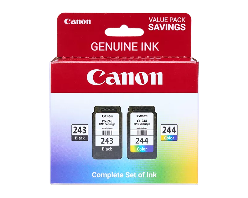 Canon Genuine PG-243/CL-244 Value Pack (1287C006)