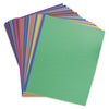 Pacon, Railroad Board, 22 x 28, 10 Color Assorted, 100 Sheets/Carton, (P5487)