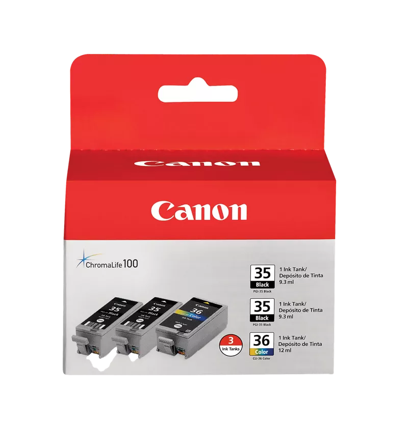 Canon Genuine PGI-35/CLI-36 Value Pack (1509B007)
