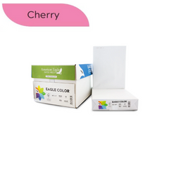 American Eagle 8.5" x 11" Color Copy Paper, 20 lbs., Cherry, 500 Sheets/Ream (47270501)