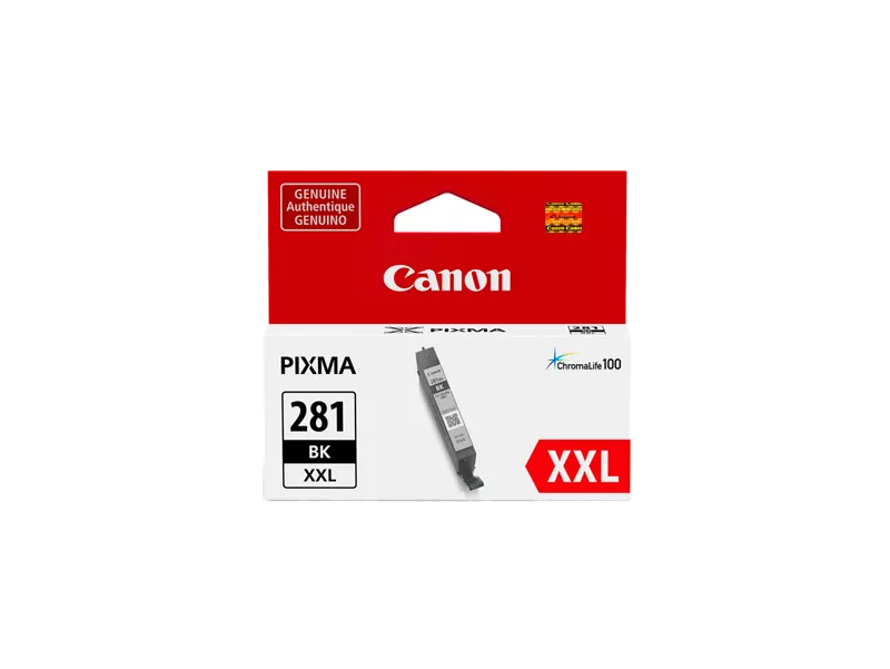 Canon Genuine CLI-281 XXL Dye-Based Individual Ink Tank (1983C001)
