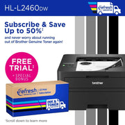 Brother HL-L2460DW Monochrome Laser Printer - view 5