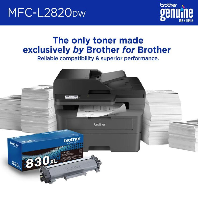 Brother MFC-L2820DW Monochrome Laser All-in-One - view 4