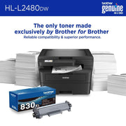 Brother HL-L2480DW Monochrome Laser All-in-One - view 4