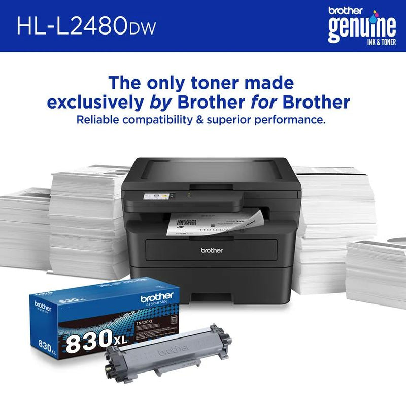 Brother HL-L2480DW Monochrome Laser All-in-One - view 4