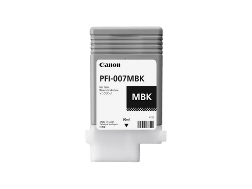 Canon Genuine Canon Ink Tank PFI-007MBK Pigment Matte Black Ink Tank 90ml (2142C001)