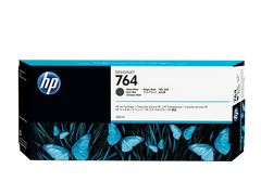 HP 764 300-ml Matte Black DesignJet Ink Cartridge, C1Q16A