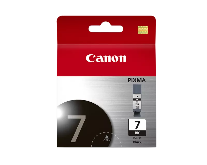 Canon Genuine PGI-7 Pigment Black Ink Tank (2444B002)