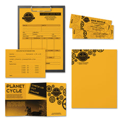 Astrobrights Colored Paper, 24 lbs., 8.5" x 11", Galaxy Gold™, 500 Sheets/Ream (22571)