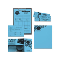 Astrobrights Cardstock, 65 lbs., 8.5" x 11", Lunar Blue™, 250 Sheets/Ream (22721)