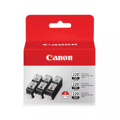 Canon Genuine PGI-220 Black 3 Ink Pack (2945B004)