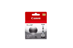 Canon Genuine CLI-221 Black Ink Tank (2946B001)