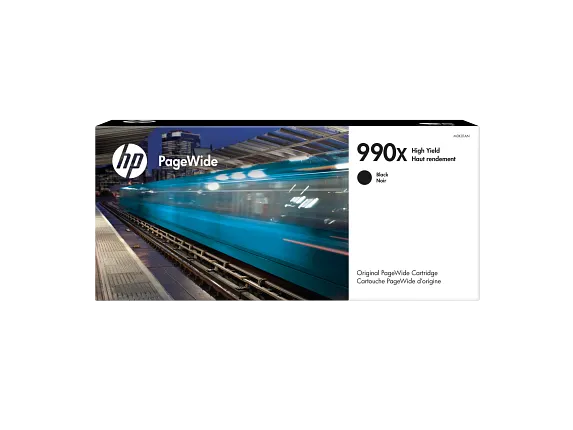 HP 990X High Yield Black Original PageWide Cartridge, M0K01AN
