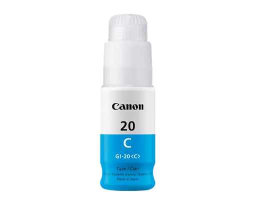 Canon Genuine GI-20 Cyan Ink Bottle (3394C001)