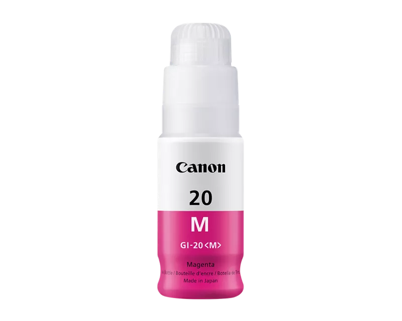 Canon Genuine GI-20 Magenta Ink Bottle (3395C001)