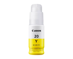 Canon Genuine GI-20 Yellow Ink Bottle (3396C001)