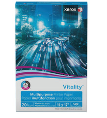 Xerox Vitality Multipurpose Paper, 11" x 17", 20 lbs., 92 Brightness, 500 Sheets/Ream (3R03761)