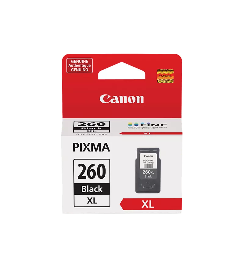 Canon Genuine PG-260XL Black Ink Cartridge (3706C001)