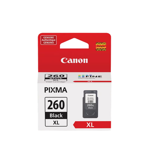 Canon Genuine PG-260XL Black Ink Cartridge (3706C001)