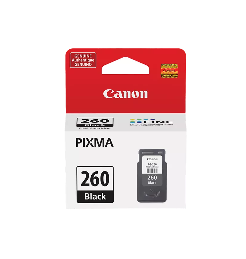 Canon Genuine PG-260 Black Ink Cartridge (3707C001)