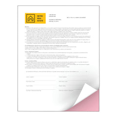 Xerox, Revolution Carbonless Premium Digital, 8.5" x 11", 2-Part (W-P), 2,500 Sets/Carton, (3R12421)